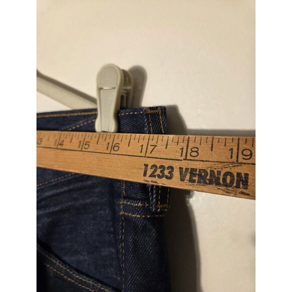 Levis 501 Jeans Mens 33x30 Dark Wash CW 22 - Picture 6 of 9